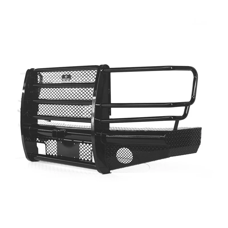 Ranch Hand Legend Series Front Bumper W/ Grille Guard Fits Select 07-10 GMC Sierra 2500 HD/3500 HD Model FBG081BLR - Image 2