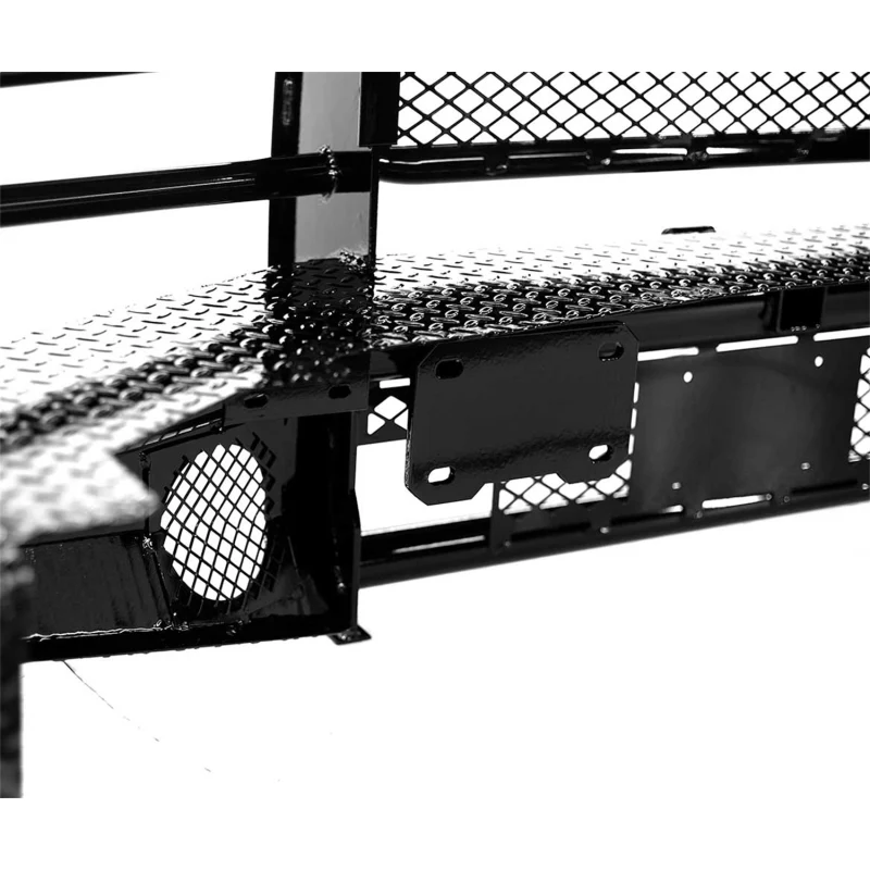 Ranch Hand Legend Series Front Bumper W/ Grille Guard Fits Select 07-10 GMC Sierra 2500 HD/3500 HD Model FBG081BLR - Image 4