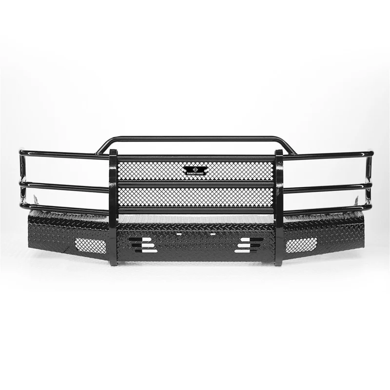 Ranch Hand Summit Series Front Bumper W/ Grille Guard Fits Select 99-06 Chevrolet Silverado 1500/Suburban/Tahoe Model FSC99HBL1