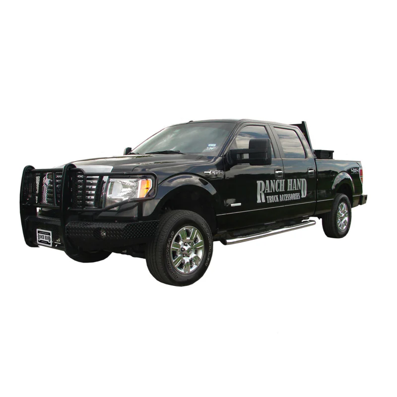 Ranch Hand Summit Series Front Bumper W/ Grille Guard Fits Select 09-14 Ford F-150 Model FSF09HBL1 - Image 5