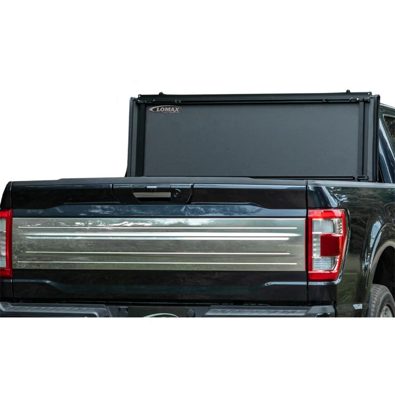 Access LOMAX™ Stance™ Hard Tri-Fold Cover Carbon Fiber Finish Split Rail Model G5020039