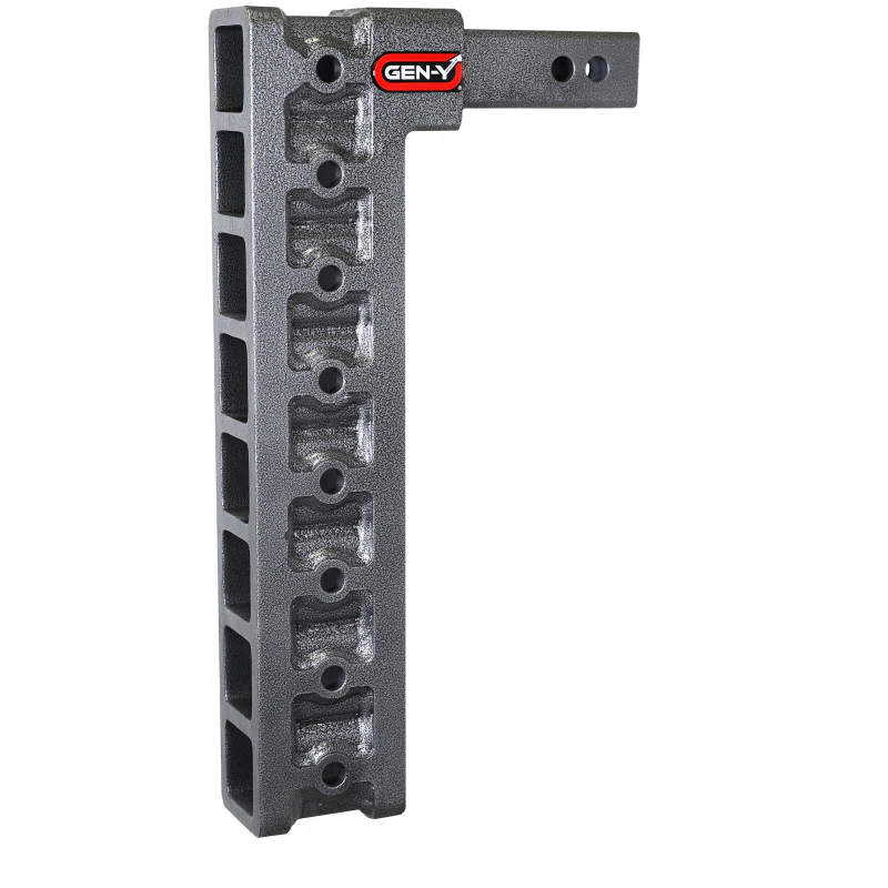 GEN-Y MEGA-DUTY 2" Shank 17.5" Drop 1.5K TW 10K Hitch & GH-0100 Stabilizer Kit Model GH-308