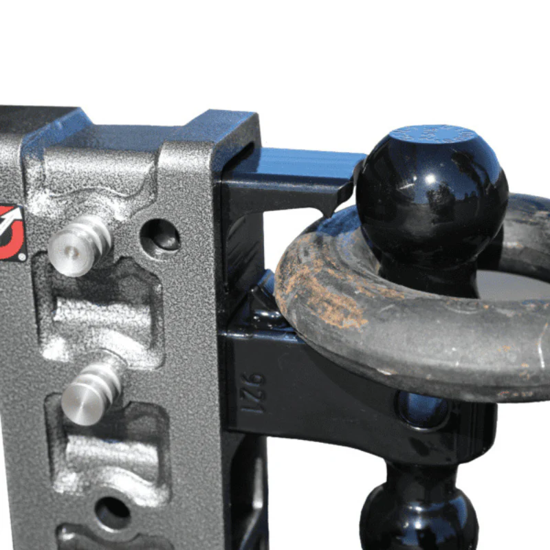 GEN-Y MEGA-DUTY 2" Shank 7.5" Drop 2K TW 16K Hitch & GH-051 Dual-Ball Model GH-514 - Image 3