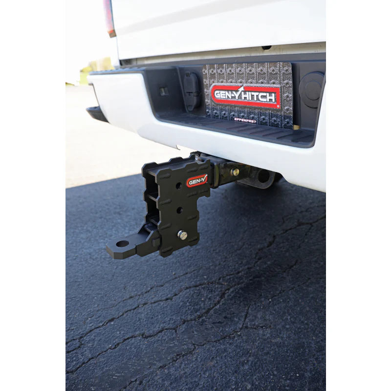 GEN-Y PHANTOM Series- 2" Hollow Shank, 3 - pocket 4.5" Drop, 5k Towing, .5K TW With GH-102541 Ball Mount & GH-102359 Pin And Clip Model GH-102358 - Image 2