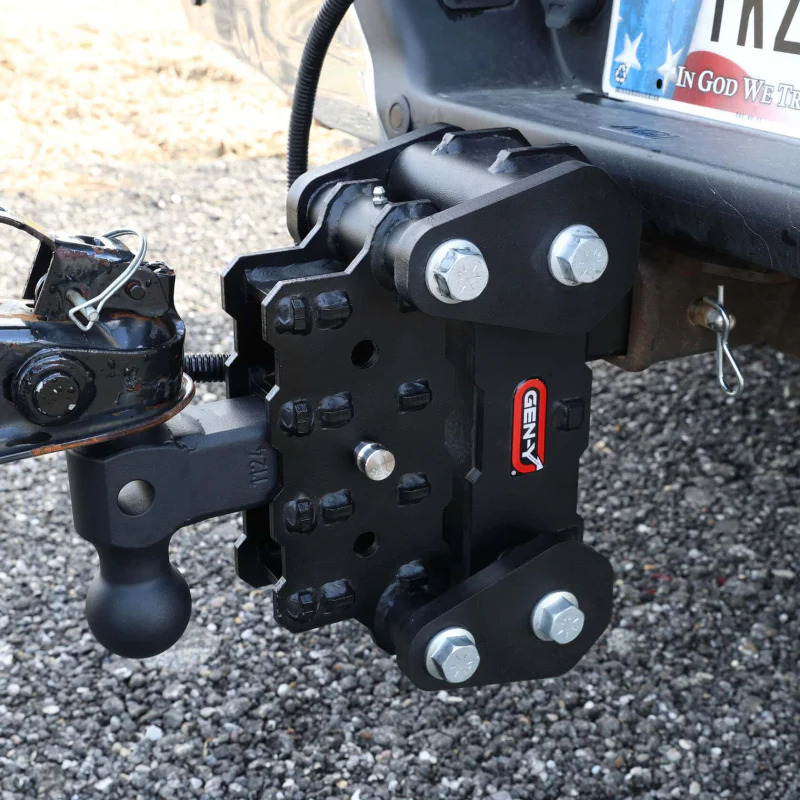 GEN-Y Phantom-XT TORSION-FLEX 2" Shank 4.25" Drop 1K TW 10K Hitch and GH-031 Dual-Ball Model GH-104176XT - Image 2