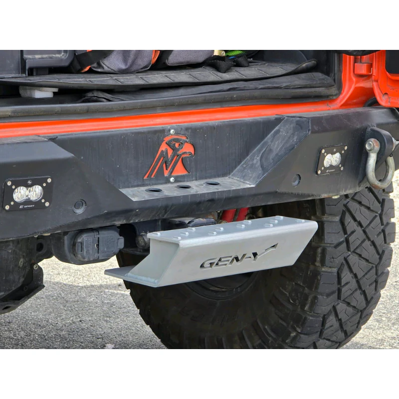 GEN-Y Skid Plate - Aluminum - Clear Coated - 2" Shank Model GH-103629 - Image 3