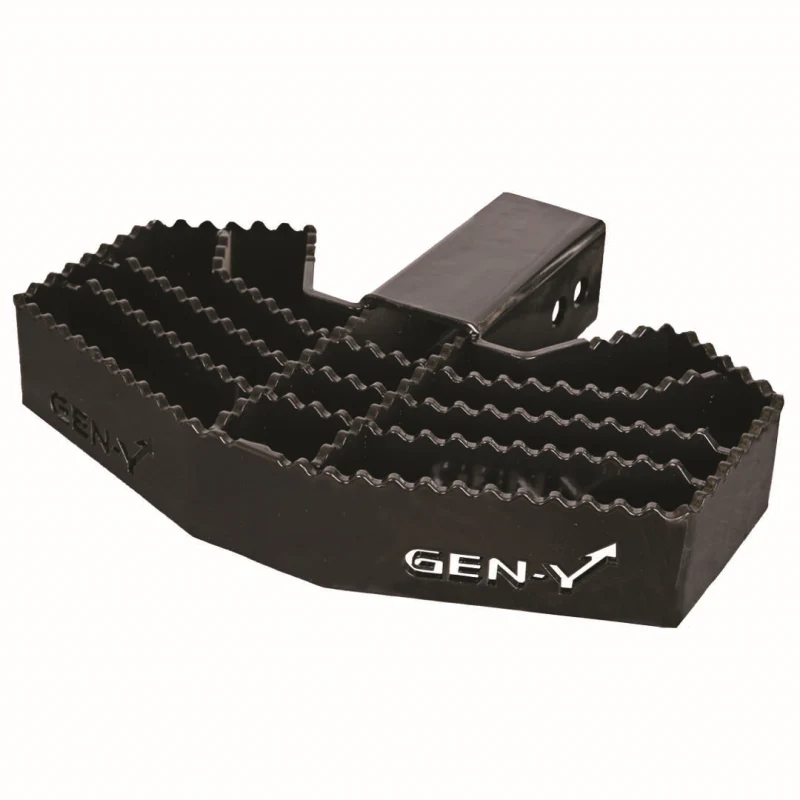 Gen-Y 2.5" Shank 3/4" pin holes ONLY compatible w/ 32K MEGA-DUTY Serrated Hitch Step Model GH-0160