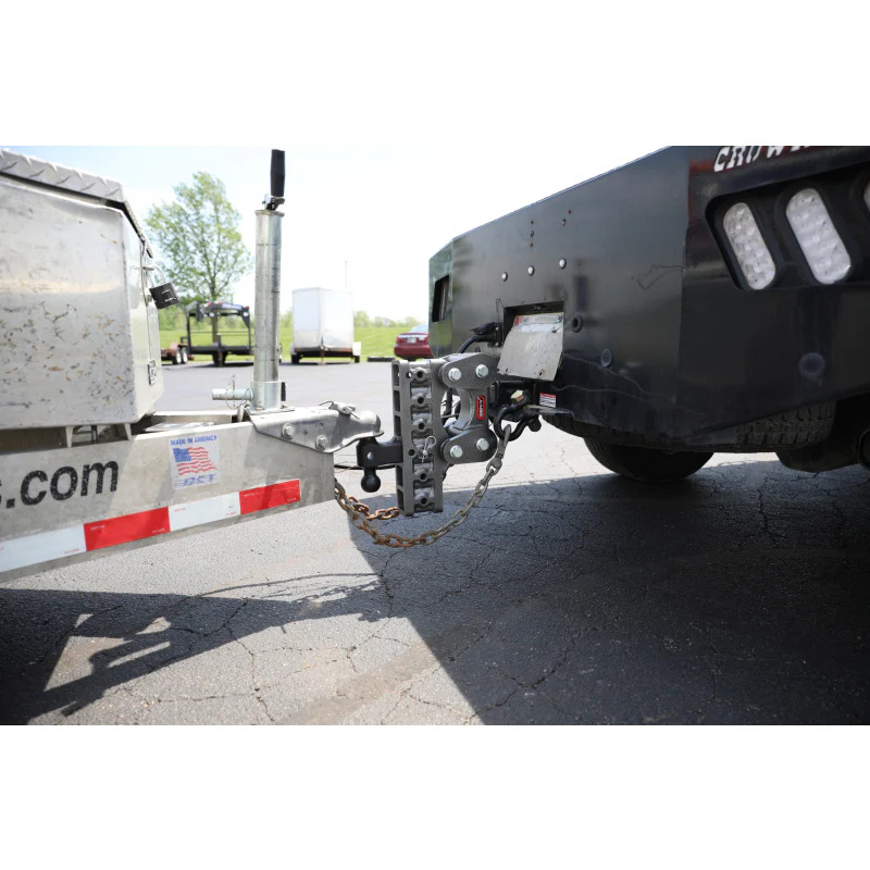 Gen-Y The BOSS TORSION-FLEX 2" Shank 7.5" Drop 1.1K TW 10K Hitch Dual-Ball Pintle Lock Model GH-1025 - Image 5