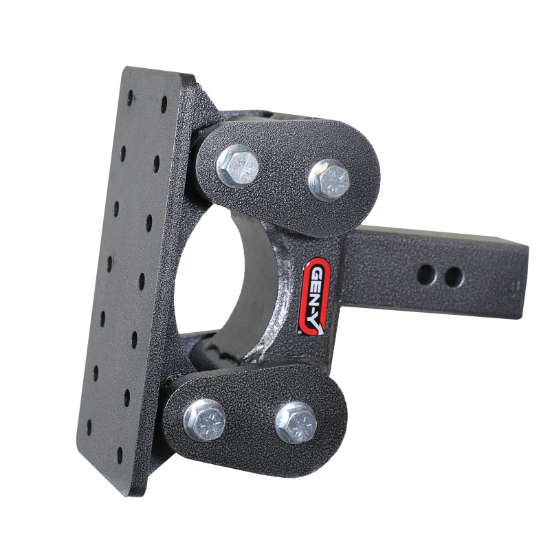 Gen-Y The BOSS TORSION-FLEX Pintle Plate 2.5" Shank 5.5" Drop 1.7K TW 16K Hitch Model GH-1101