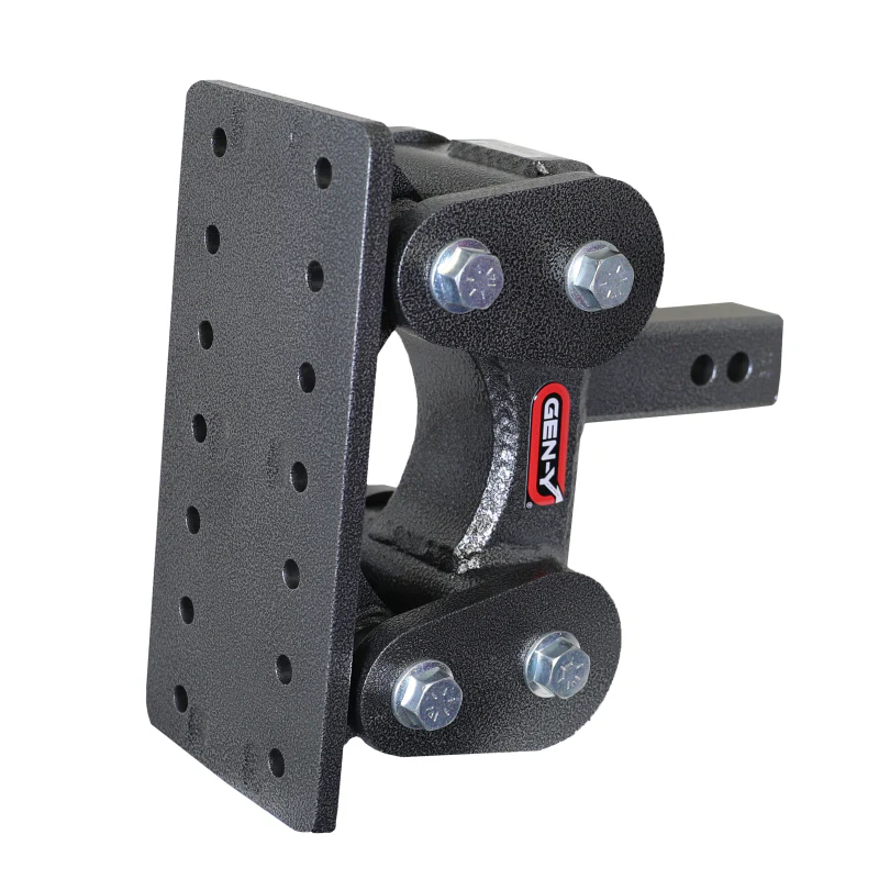 Gen-Y The BOSS TORSION-FLEX Pintle Plate 2" Shank 5.5" Drop 1.7K TW 16K Hitch Model GH-1201