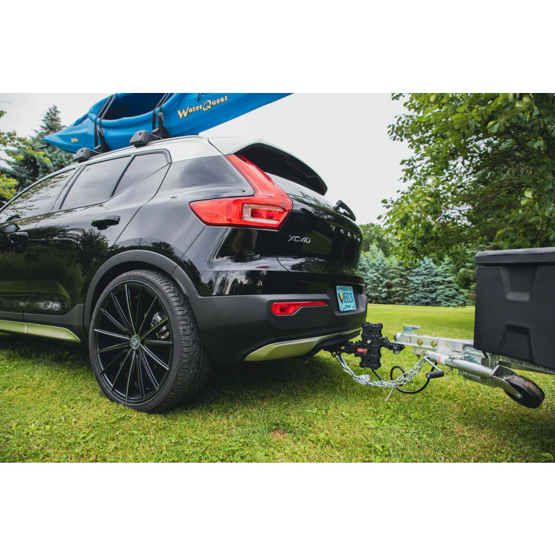 Gen-Y PHANTOM-X 2" Hollow Shank 7" Offset Drop .7K TW 7K Hitch & Platinum Ball Mount Model GH-13155X - Image 3