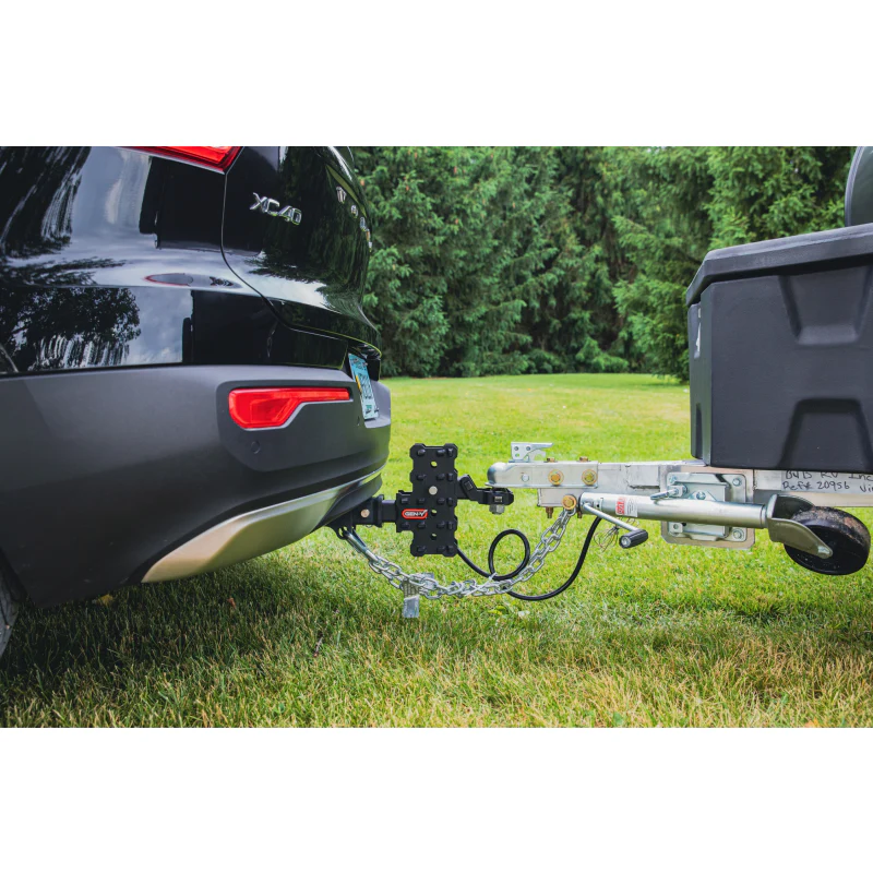 Gen-Y PHANTOM-X 2" Hollow Shank 7" Offset Drop .7K TW 7K Hitch & Platinum Ball Mount Model GH-13155X - Image 4