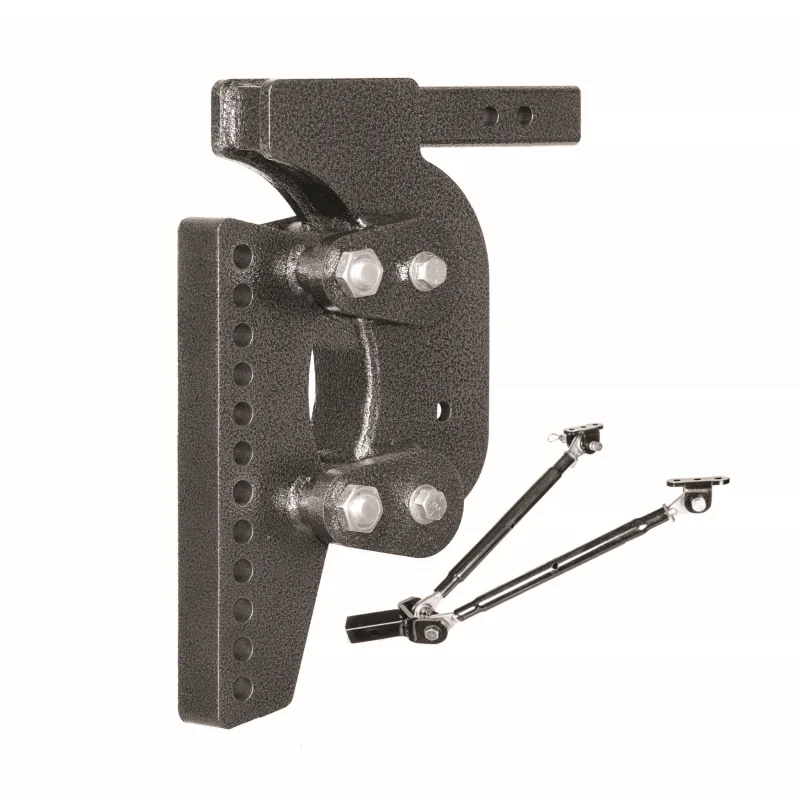 Gen-Y The BOSS TORSION-FLEX 2" Wht Dist. Shank 15.5" Drop 1.7K TW 16K Hitch Stabilizer Model GH-1403