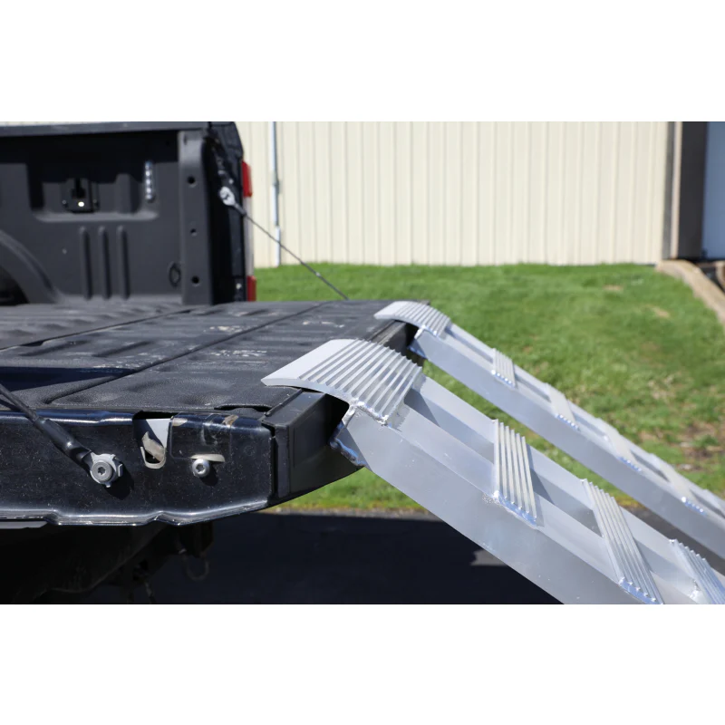 Gen-Y 1 pair Heavy Duty 8 foot Aluminum Loading Ramps 15" x 96" 5K Capacity Per Ramp Model GH-16096 - Image 3