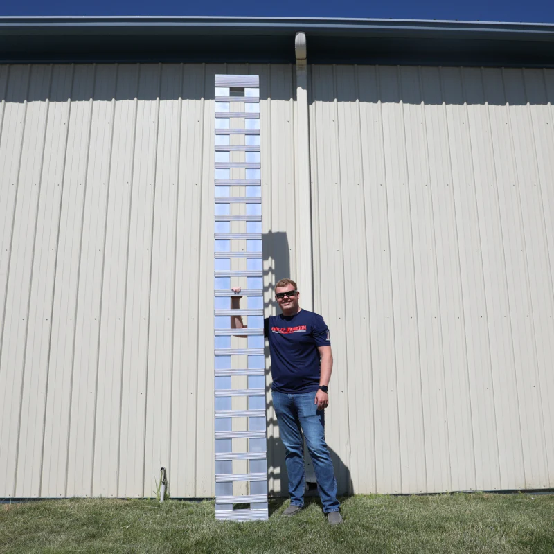 Gen-Y 1 pair Heavy Duty 12 foot Aluminum Loading Ramps 15" x 144" 4K Capacity Per Ramp Model GH-16144 - Image 3