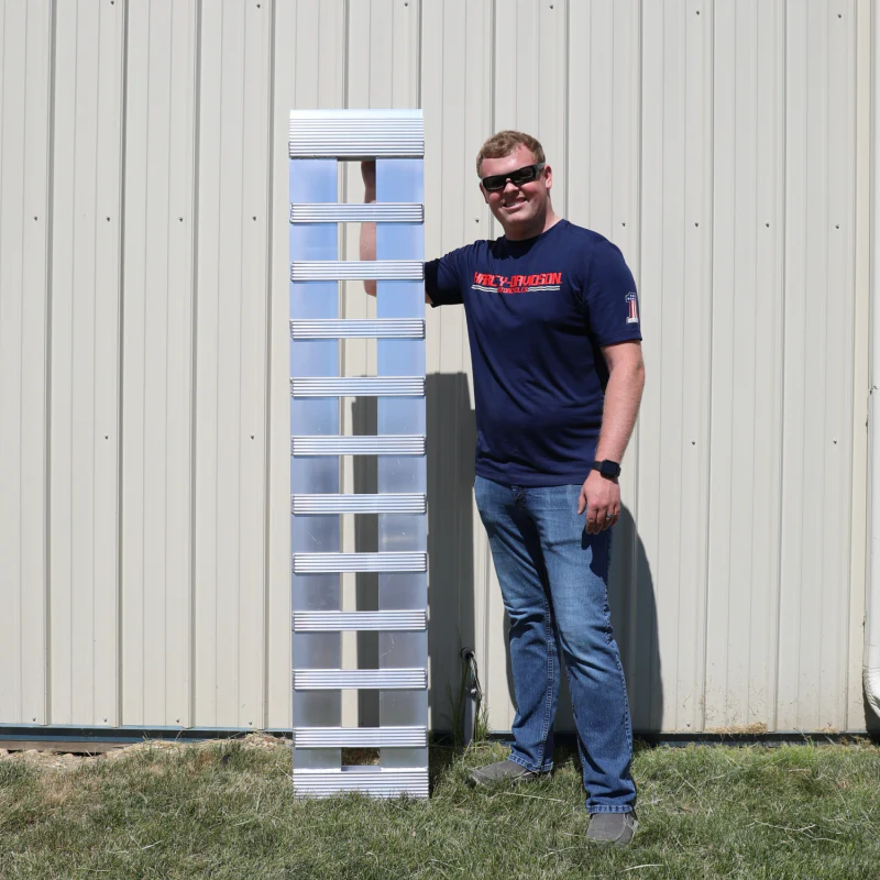 Gen-Y 1 pair Extreme Duty 6 foot Aluminum Loading Ramps 15" x 72" 5K Capacity Per Ramp Model GH-17072 - Image 2