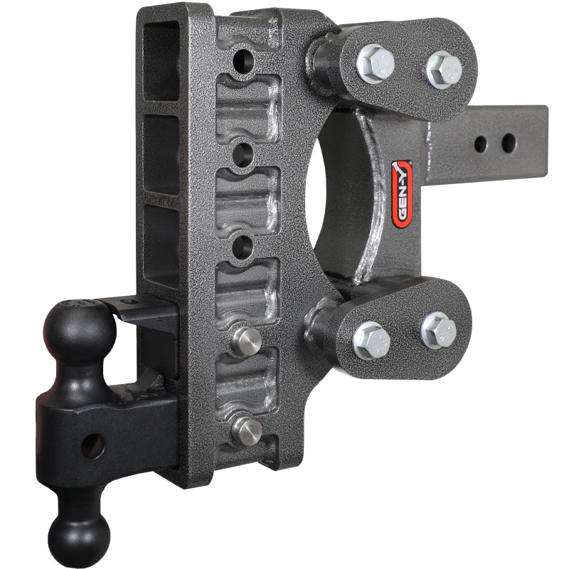 Gen-Y The BOSS TORSION-FLEX 3" Shank 9" Drop 3.5K TW 32K Hitch Dual-Ball & Pintle Lock Model GH-2225