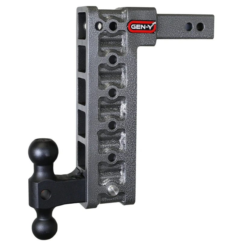 Gen-Y MEGA-DUTY 2" Shank 12.5" Drop 2K TW 16K Hitch Dual-Ball Stabilizer Recommend Model GH-516