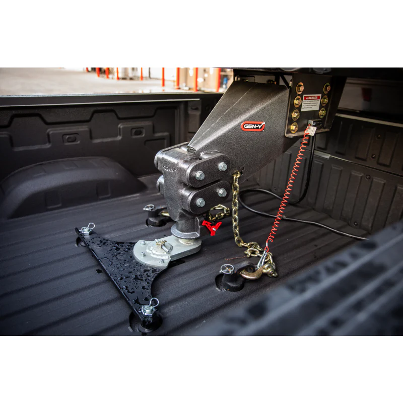Gen-Y EXECUTIVE TORSION-FLEX Rhino 5th Wheel King Pin 2.5K-4.5K pin 30K Towing Model GH-8051 - Image 4