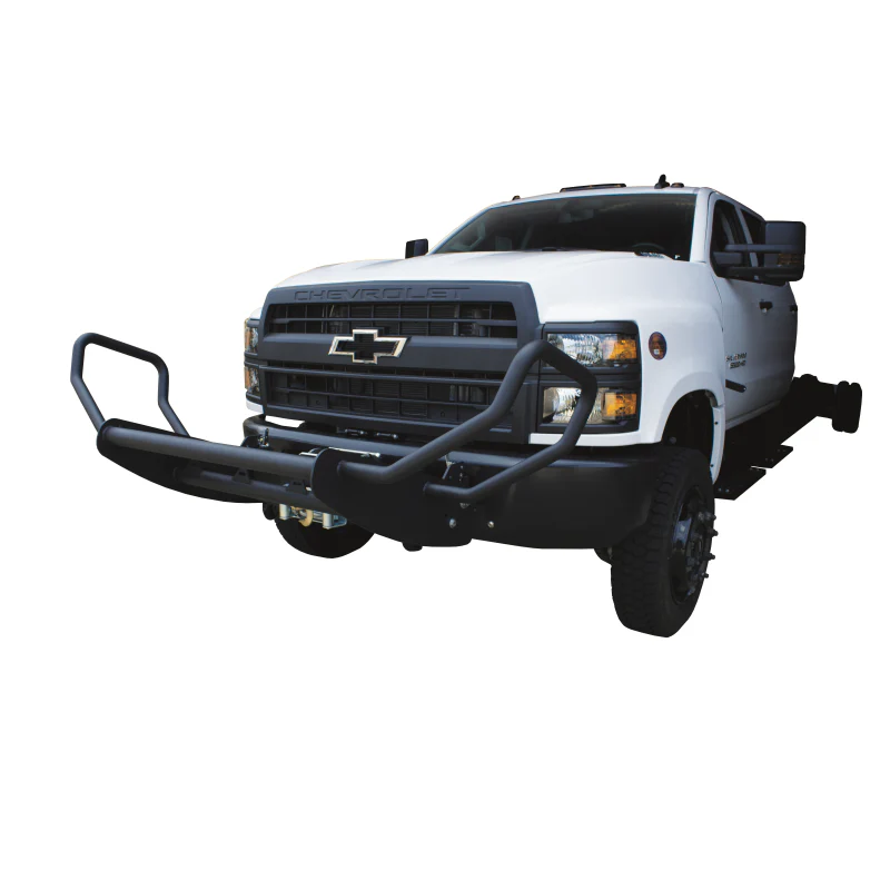 Go Industries Welded Winch Grille Guard w/Carrier - Black Model ET004 - Image 11