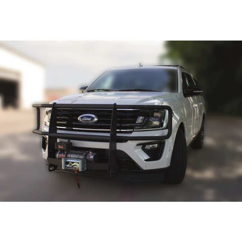 Go Industries Winch Grille Guard - Black Model 33617B - Image 3