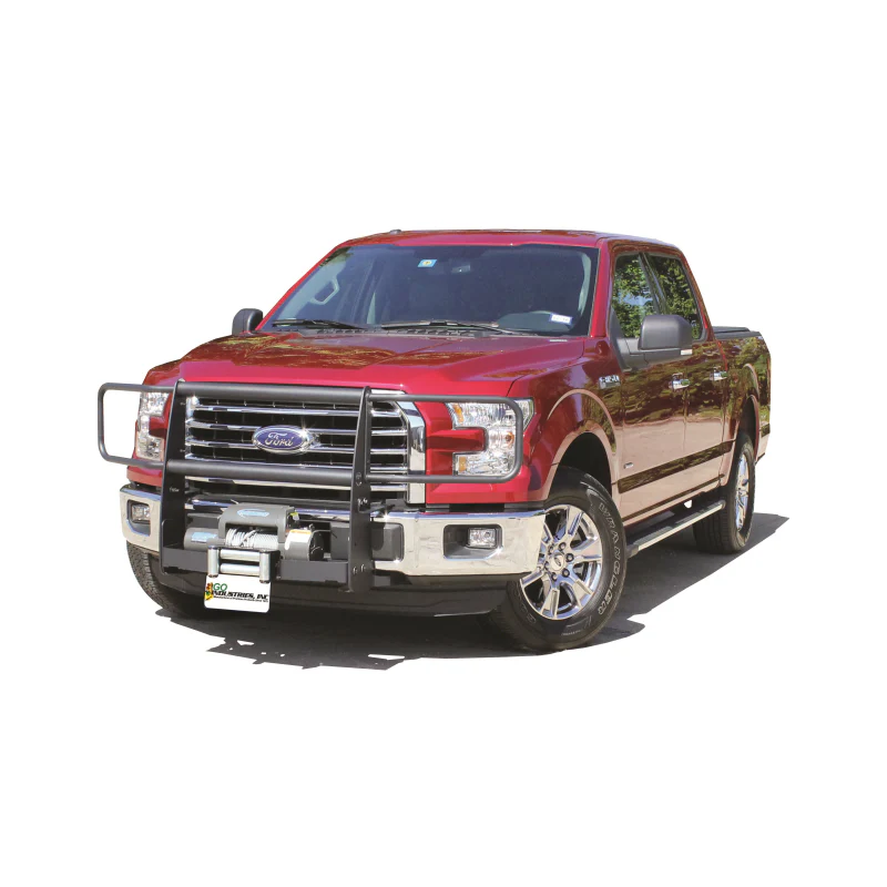 Go Industries Winch Grille Guard - Black Model 33650B - Image 2