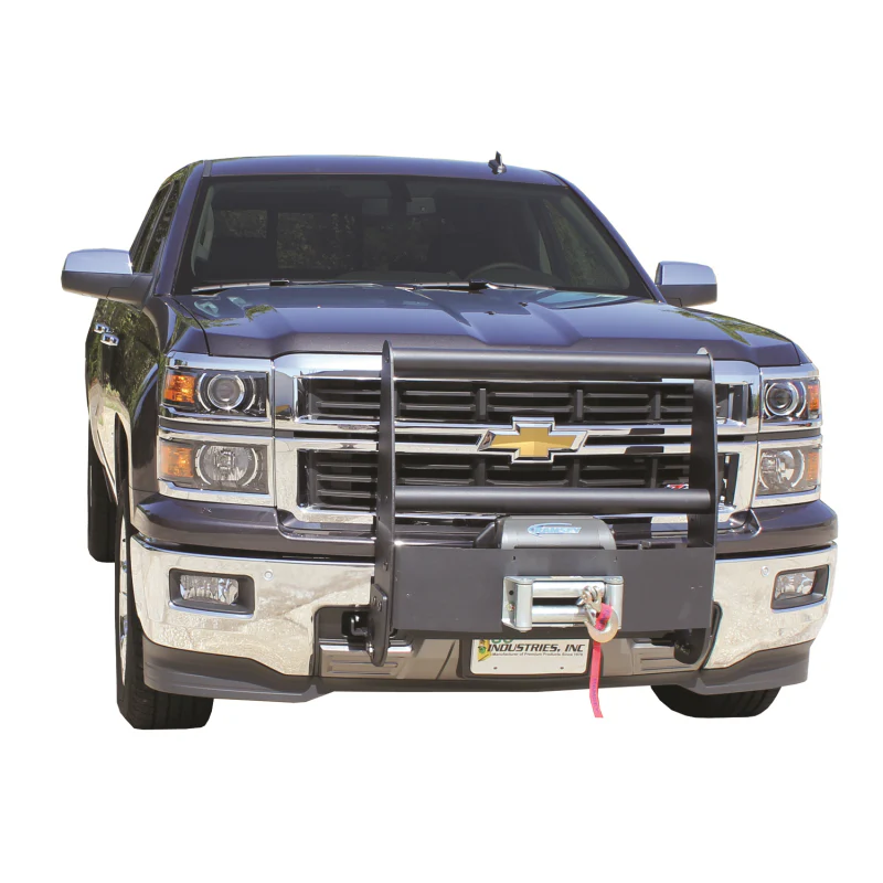 Go Industries Winch Grille Guard - Black Model 33736B - Image 3