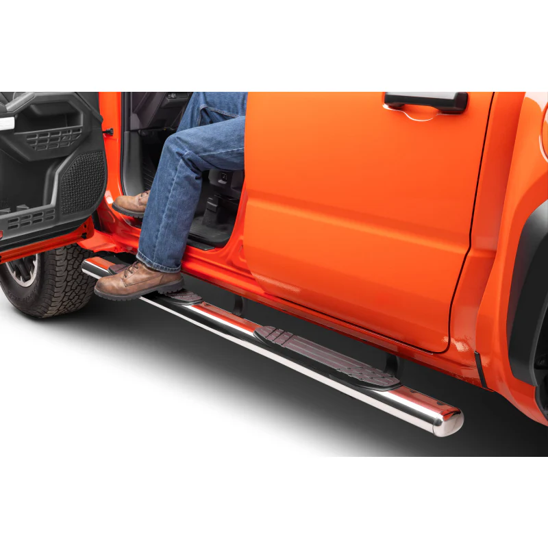 Go Rhino 4" 1000 Series Step Nerf Bars with Mounting Bracket Kit Model 104443280PS - Image 5