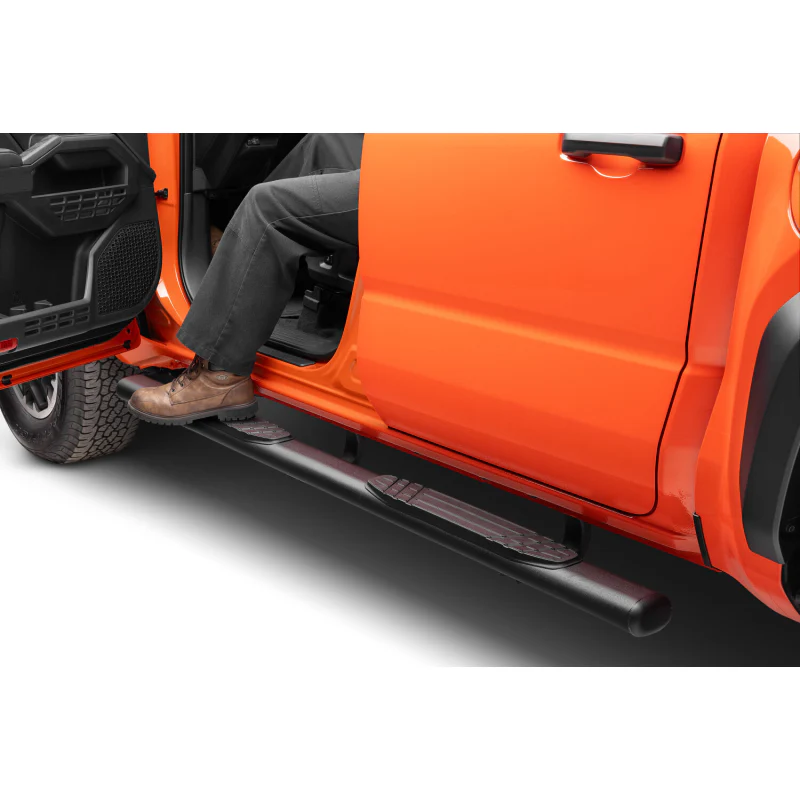 Go Rhino 4" 1000 Series Step Nerf Bars with Mounting Bracket Kit Model 104443280T - Image 6
