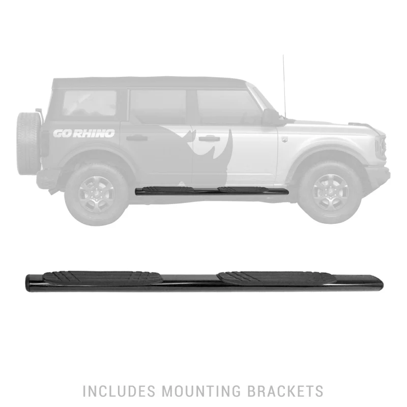 Go Rhino 4" OE Xtreme Step Nerf Bars with Mounting Bracket Kit Model 684412971T - Image 5
