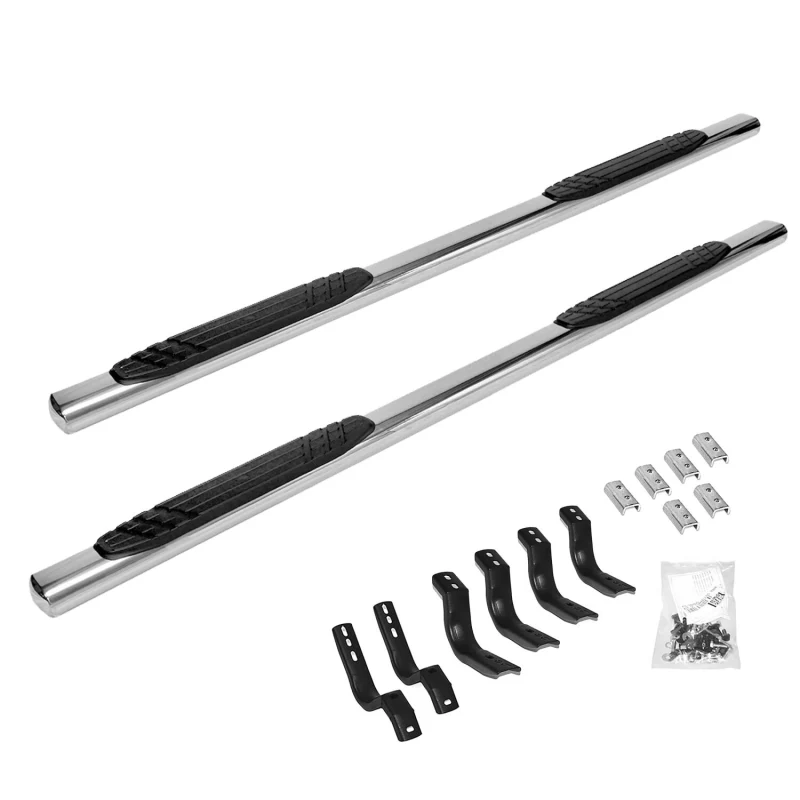 Go Rhino 4" OE Xtreme Step Nerf Bars with Mounting Brackets Kit Model 684404680PS - Image 2