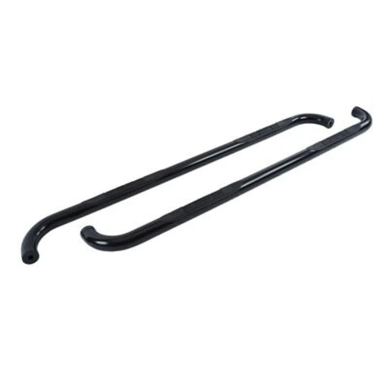 Go Rhino 4000 Series Step Nerf Bars with Mounting Brackets Kit Black Powder Coat Model 4299B - Image 2