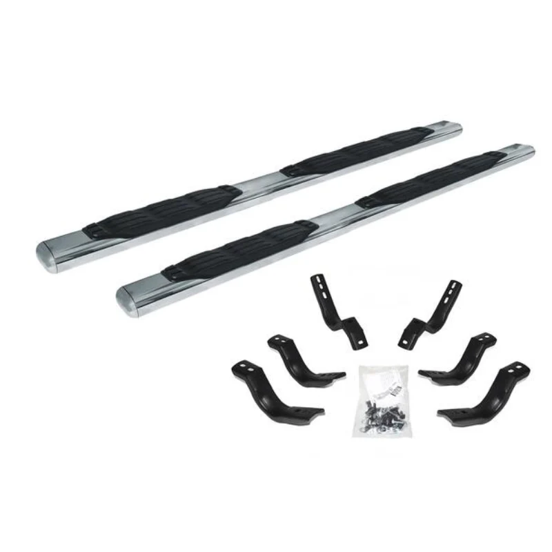 Go Rhino 5" 1000 Series Step Nerf Bars with Mounting Brackets Kit Model 105441580PS