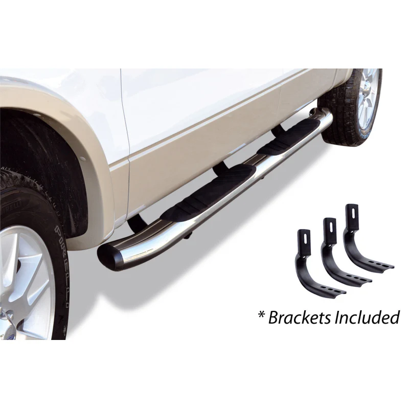 Go Rhino 5" OE Xtreme Composite Step Nerf Bars with Mounting Brackets Kit Model 685435180CC - Image 2