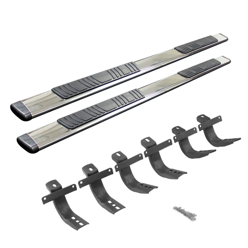 Go Rhino 5" OE Xtreme Low Profile Step Nerf Bars with Mounting Bracket Kit Model 685412971PS