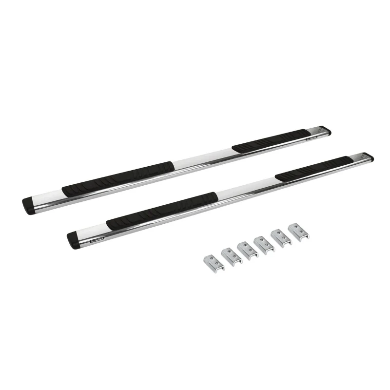 Go Rhino 5" OE Xtreme Low Profile Step Nerf Bars with Mounting Brackets Kit Model 685451687PS