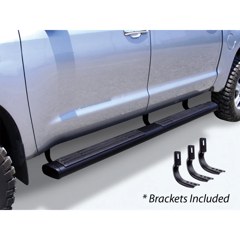 Go Rhino 6" OE Xtreme Composite Step Nerf Bars Kit - 80" Long Black with Brackets Model 686418080CB - Image 2