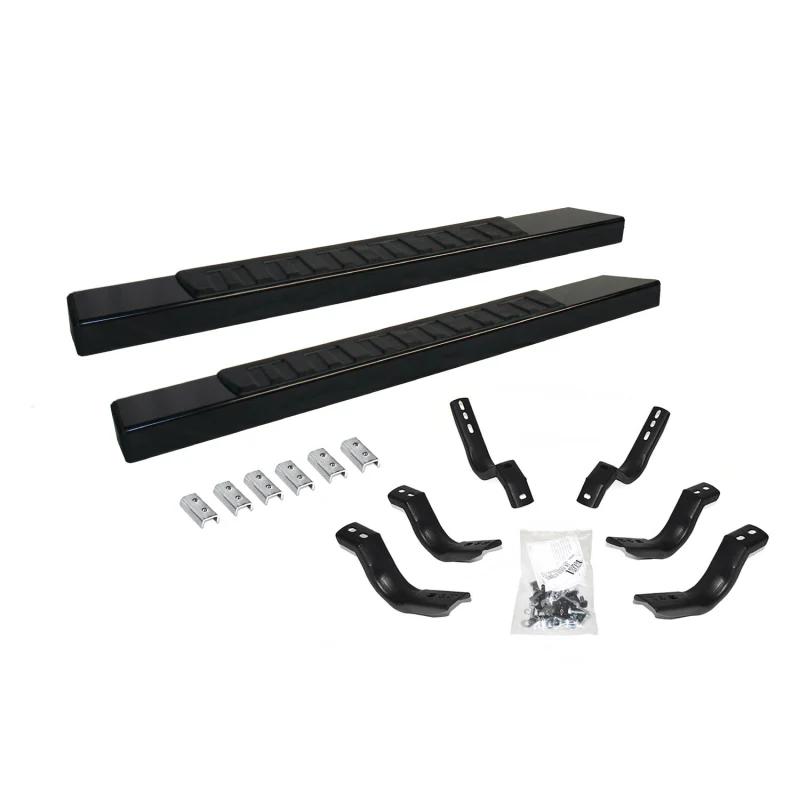 Go Rhino 6" OE Xtreme II Step Nerf Bars with Mounting Brackets Kit Model 6862404552T