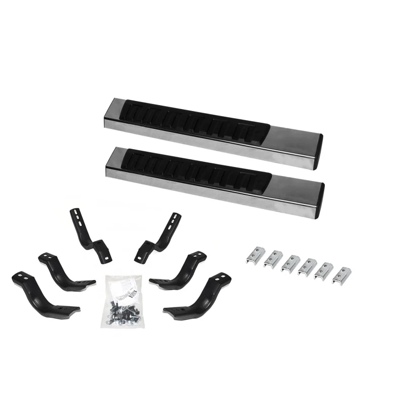 Go Rhino 6" OE Xtreme II Step Nerf Bars with Mounting Brackets Kit Model 6862441552PS