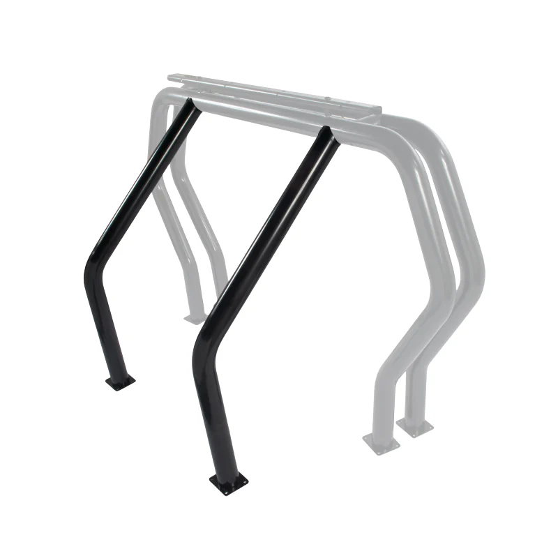 Go Rhino Bed Bar Component Pair of Kickers (On wheel wells) Black Powdercoat Model 9516B