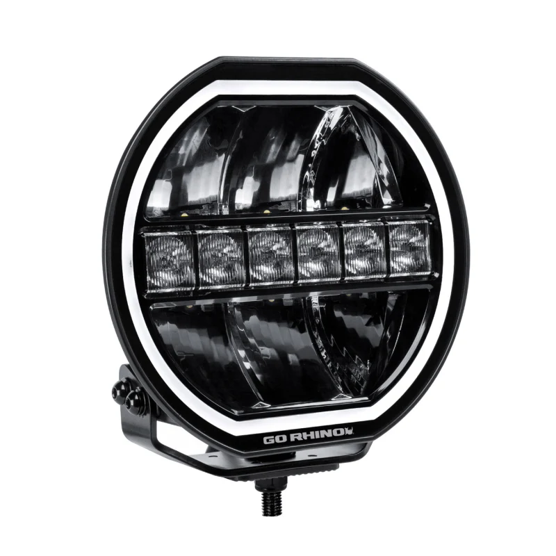 Go Rhino Blackout Series MAXLINE 9" LED Beam with Multi Daytime Running Light Model 751440911CRS - Image 4