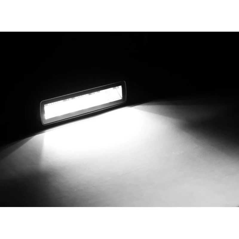 Go Rhino Blackout Series SIXLINE 6-LED Flood Light Pods, W/Amber LEDs Model 750600622FBS - Image 3