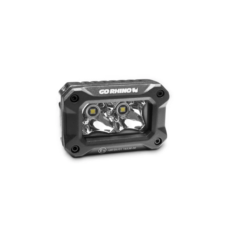Go Rhino Bright Series 3x2 Rectangular LED Spot Lights Model 751003023SBS - Image 2