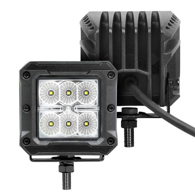 Go Rhino Bright Series 3x3 Cube LED Flood Lights Model 751803023FCS - Image 5