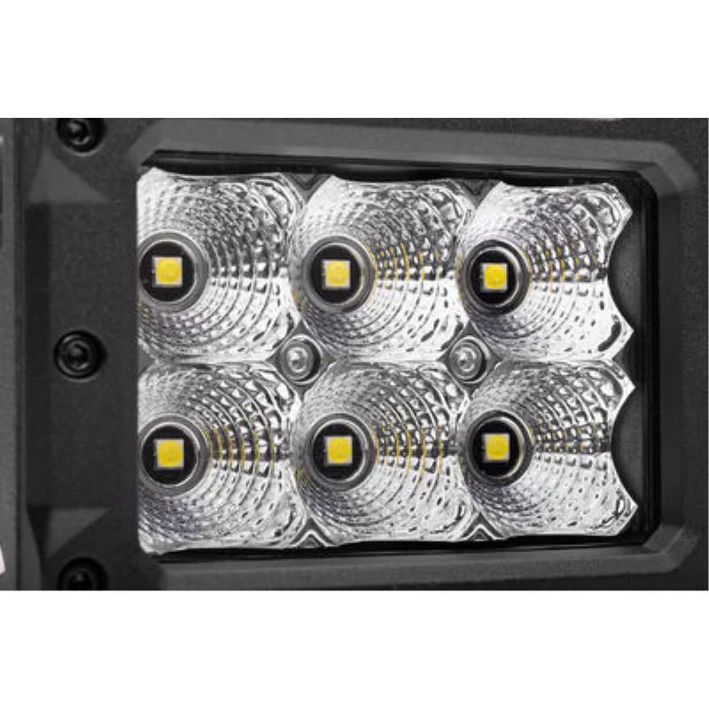 Go Rhino Bright Series 4x3 Rectangular LED Flood Lights Model 753003023FBS - Image 2