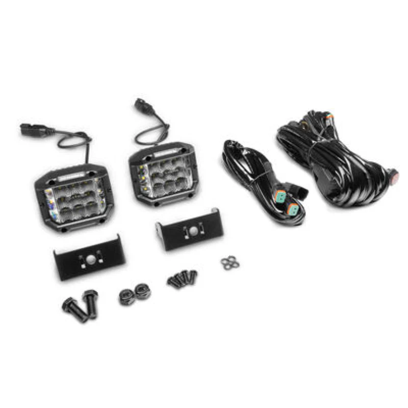Go Rhino Bright Series SIDELINE 4x3 LED Flood Lights Model 750300323FCS - Image 3