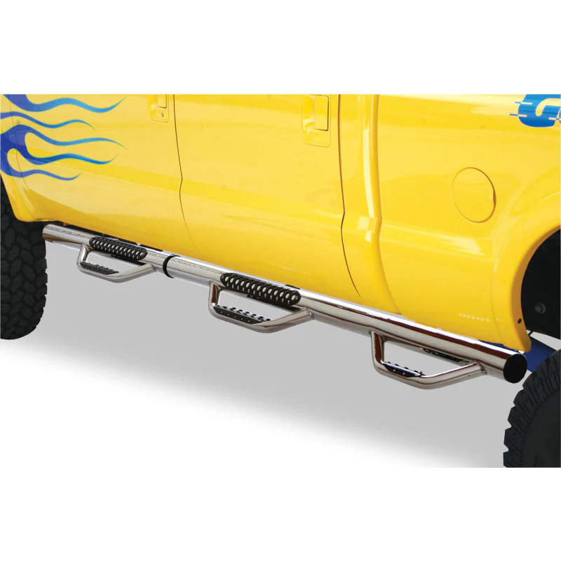 Go Rhino Dominator D3 Modular Wheel-to-Wheel Side Steps With Brackets For Crew Cab with Long Bed Model D36082PS - Image 2