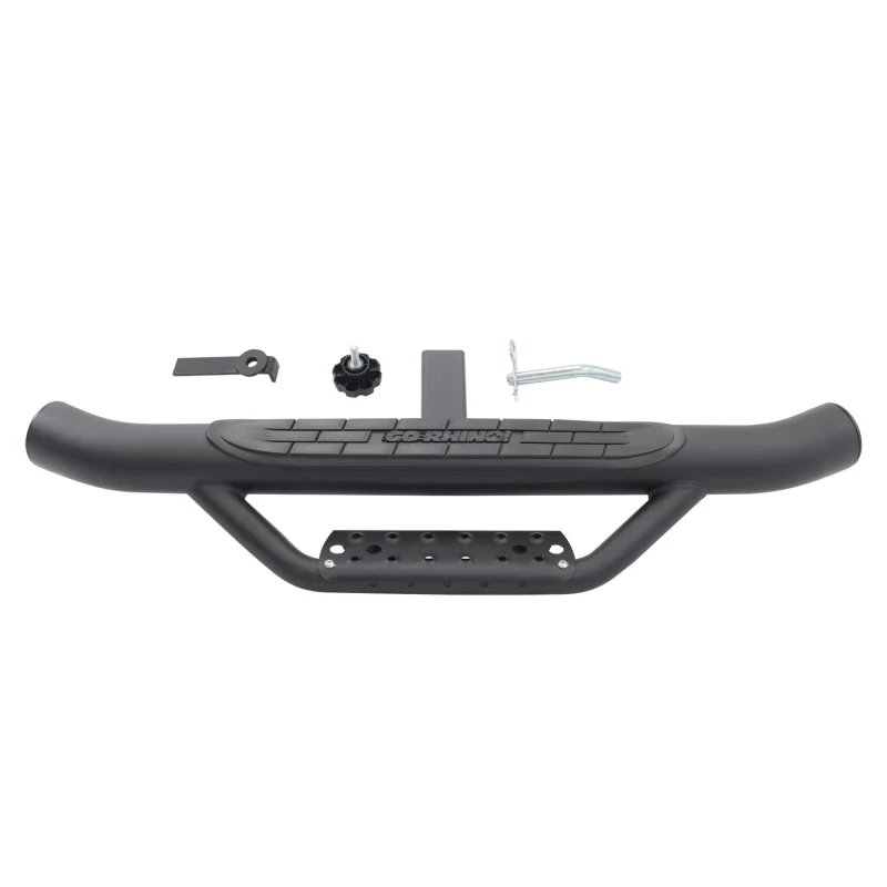 Go Rhino Dominator Hitch Step Textured Black Model D360T - Image 3