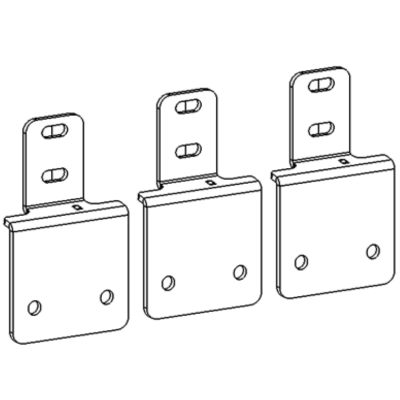 Go Rhino Dominator Xtreme D1 D2 D6 DSS DT Side Steps MOUNTING BRACKETS ONLY Model D64346TK