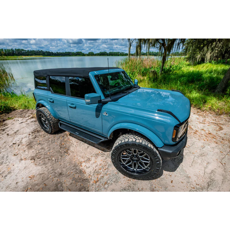 Go Rhino Dominator Xtreme D1 Running Baords with Rocker Panel Mounting Bracket Kit Model D14129T - Image 11
